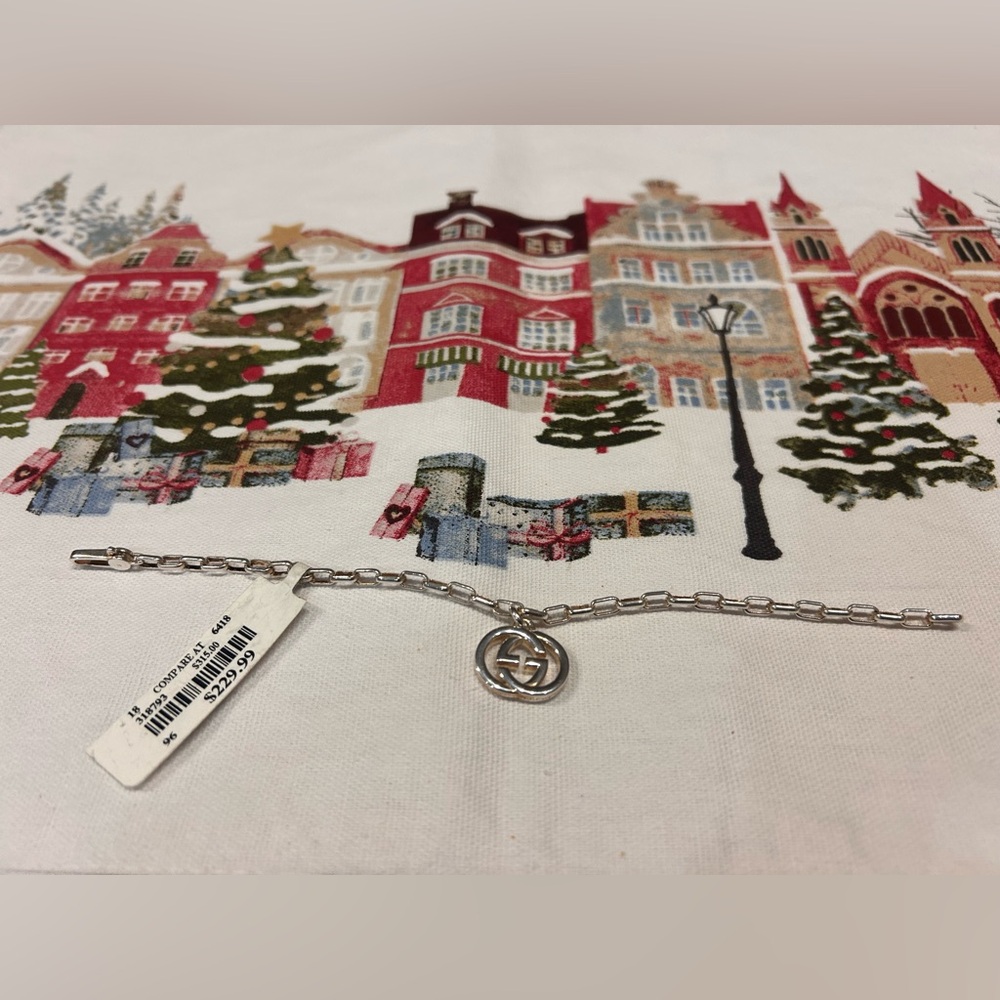 Gucci Silver Chain Bracelet